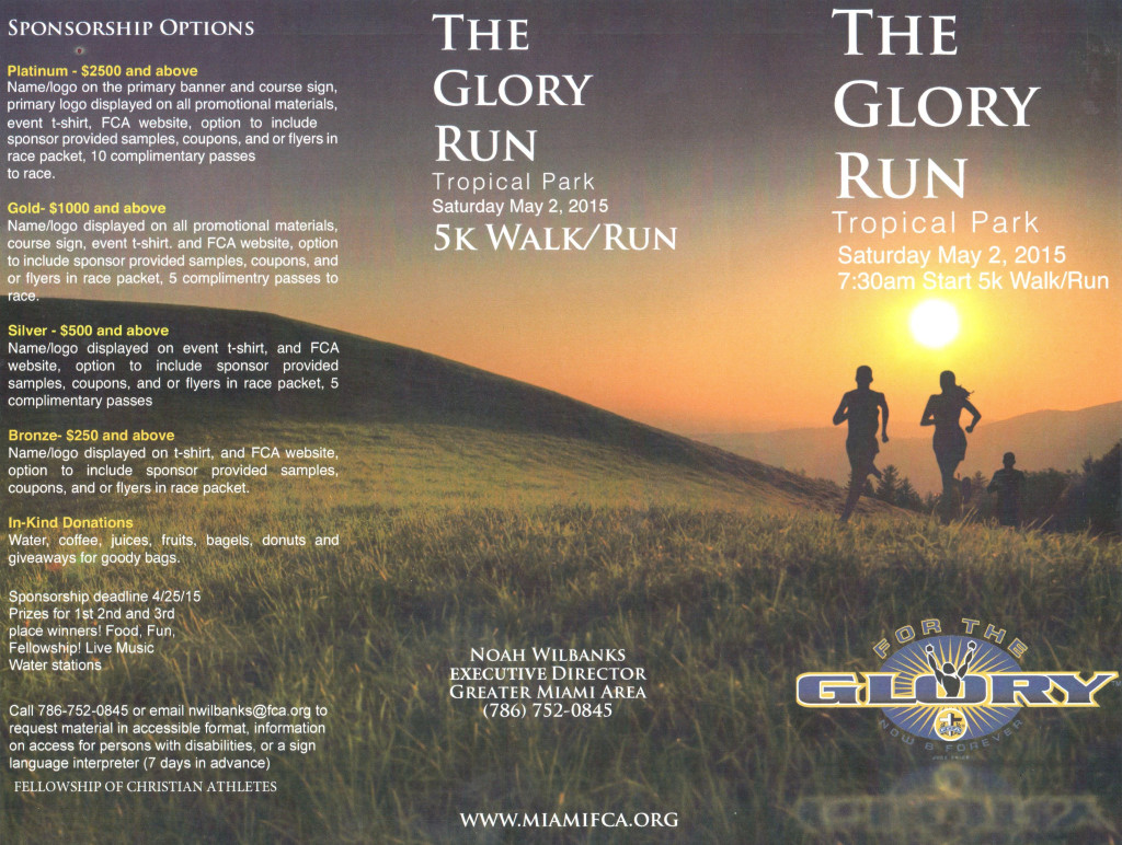 THE GLORY RUN SIDE 1